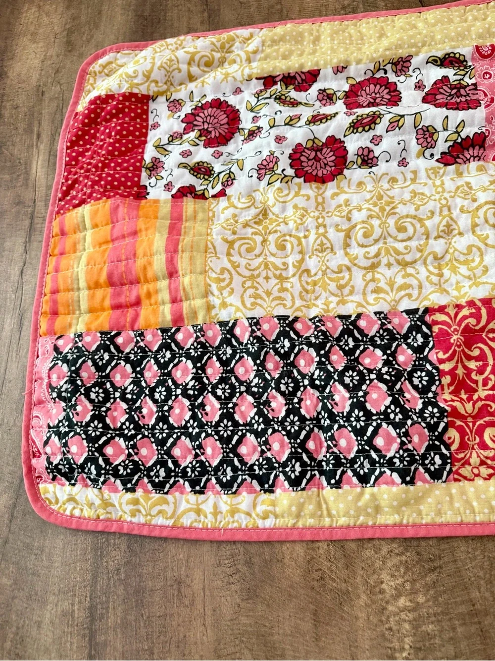 Kmart patchwork quilted pillow shams